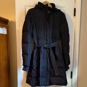 J Crew Factory Hooded Puffer Coat